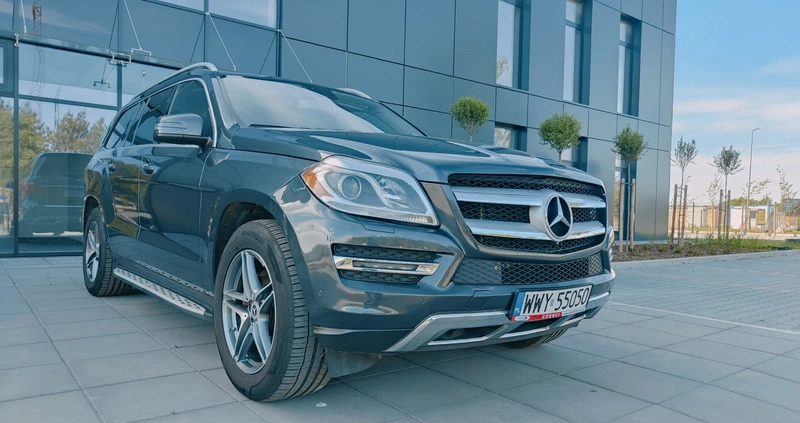 Mercedes-Benz GL cena 122000 przebieg: 139000, rok produkcji 2014 z Wyszków małe 781